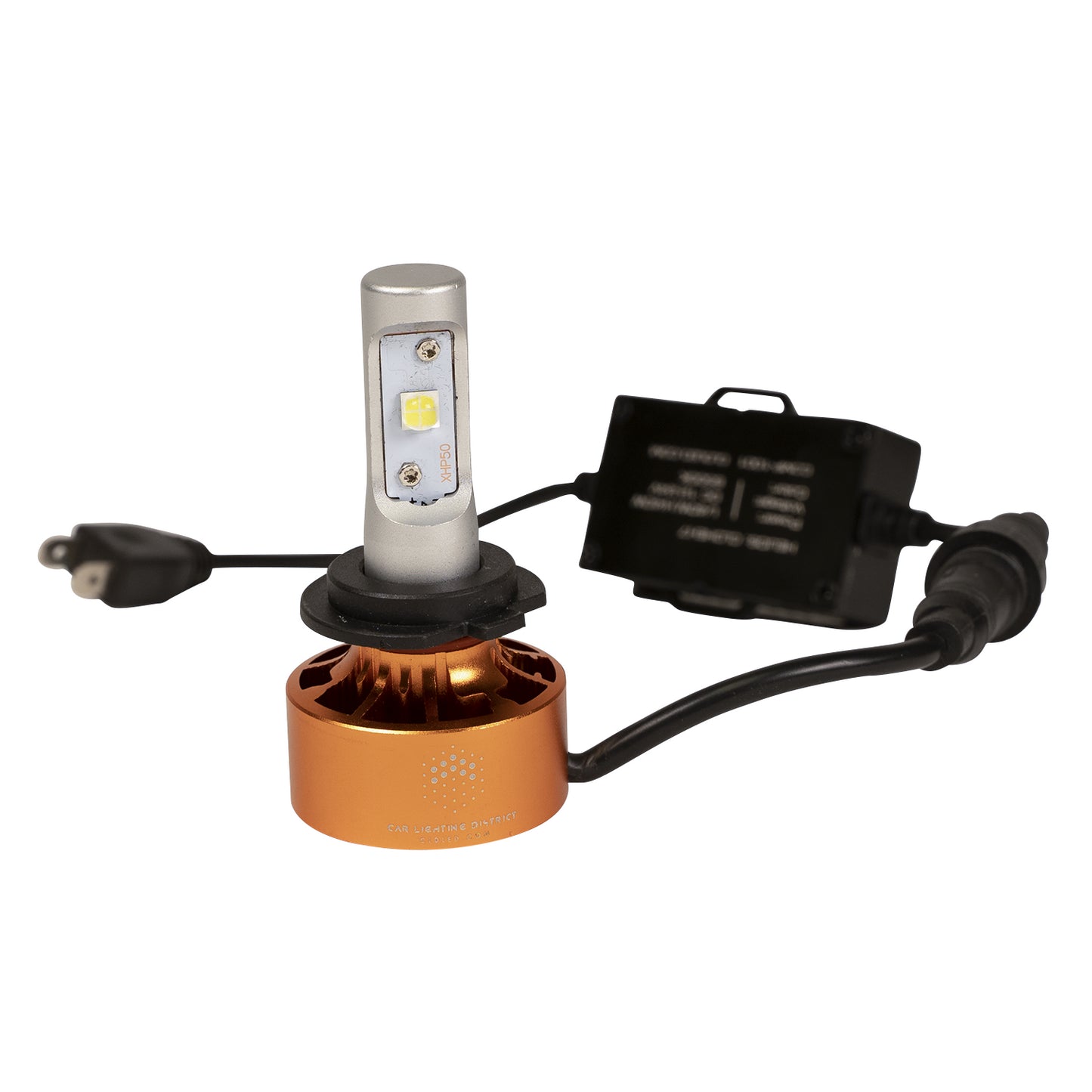 CLD CLDHEH7-1 H7 Ampoule DEL 6000 Lumens - Récréashop