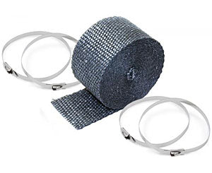 Pipe Wrap & Ties Kit - 2in x 25ft - Blk - Récréashop