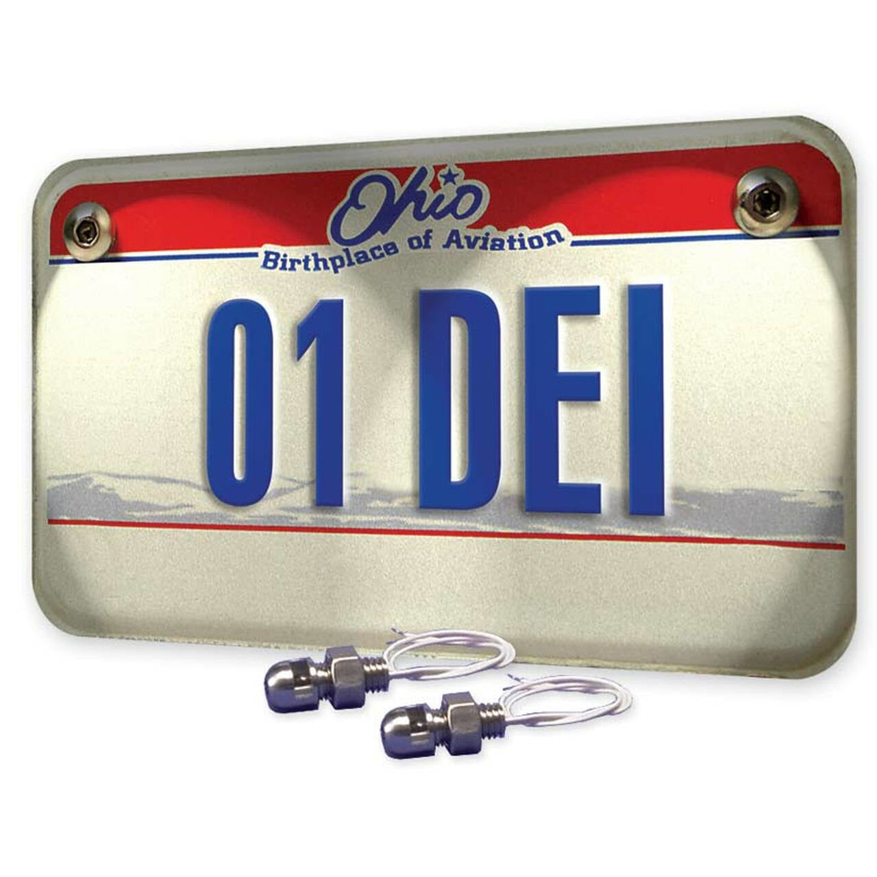 LED Lite N Boltz License Plate Lighting Kit - Satin (2pc) - Récréashop