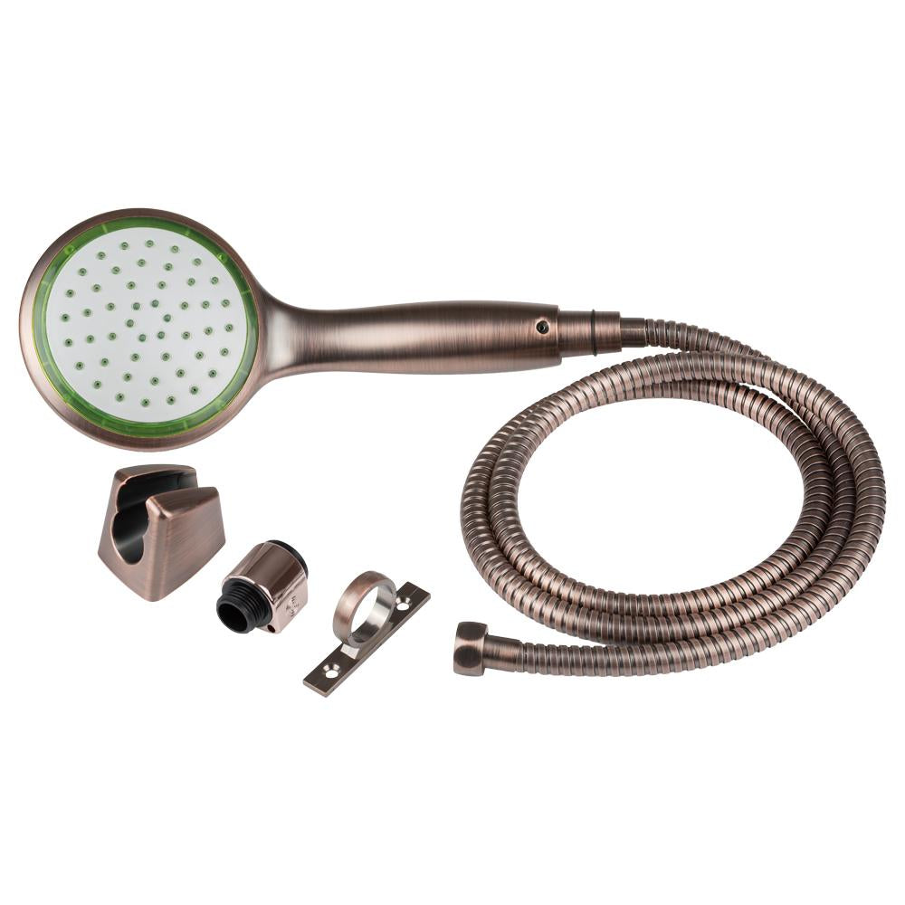 KIT DOUCHETTE & BOYAU PRESSION ASSISTEE BRONZE HUILE - Récréashop