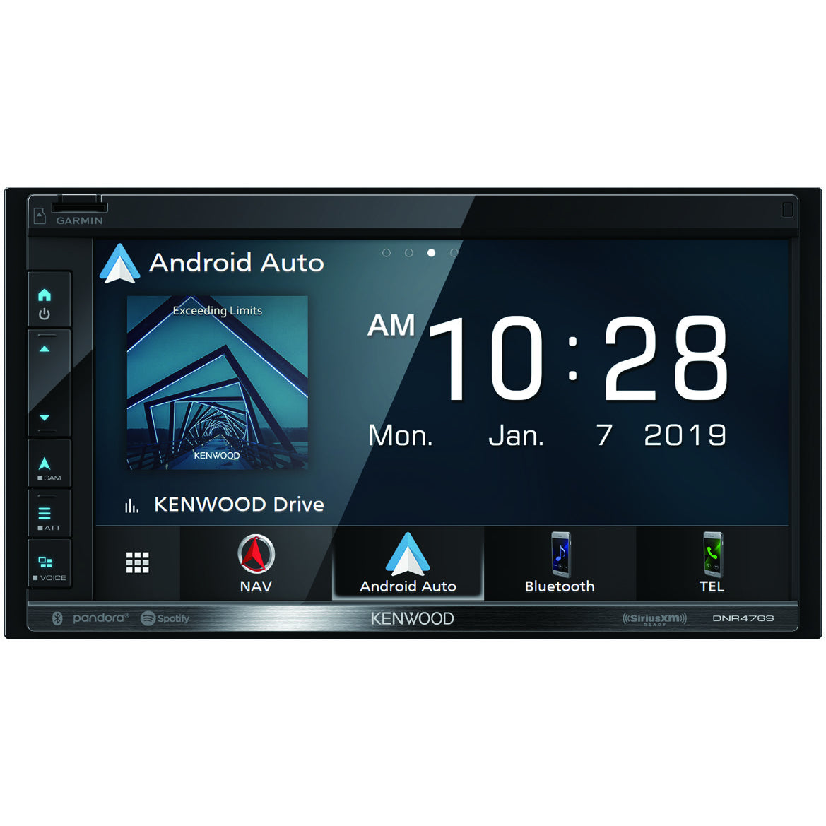 Kenwood Récepteur Multimédia 2-DIN 6.8'' - Récréashop
