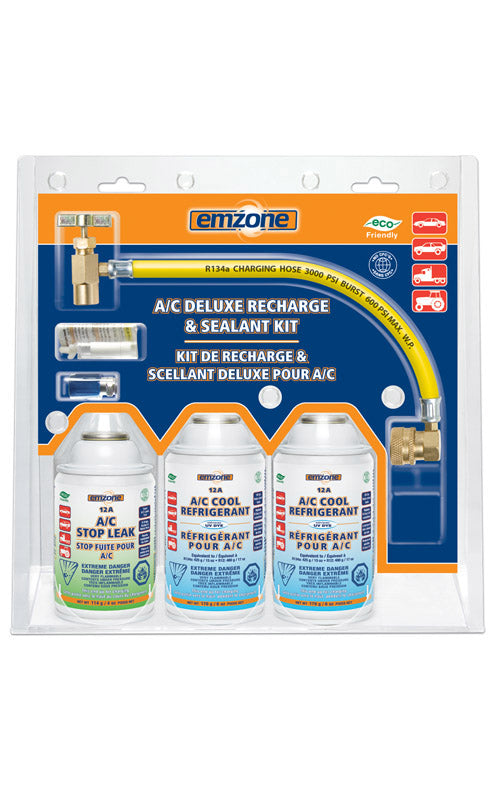 ENSEMBLE DE RECHARGE ET SCELLANT 12A DELUXE POUR A/C - Récréashop