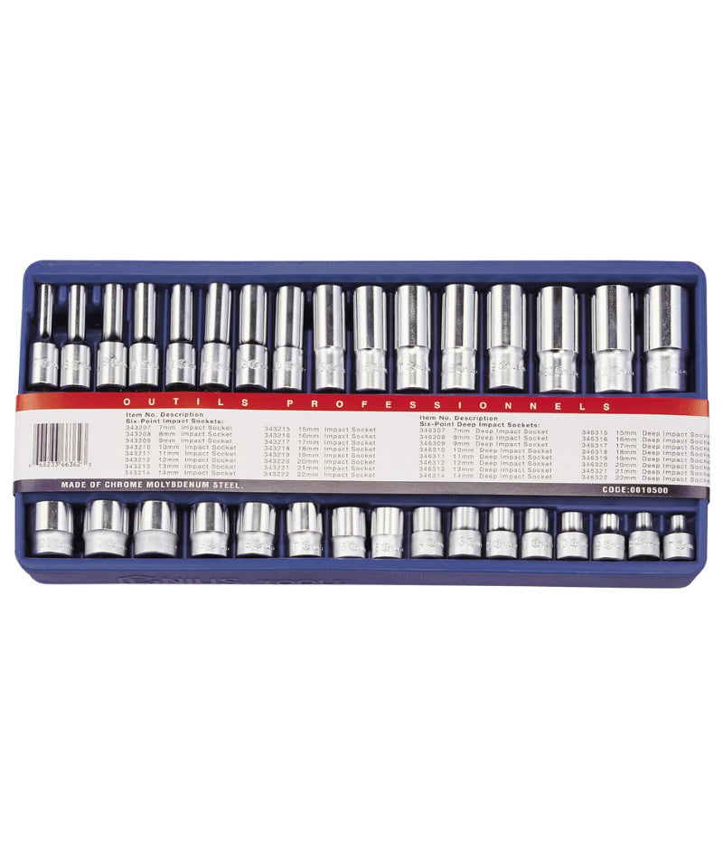 DOUILLE 3/8DR COURT/LONG CHRO - Récréashop
