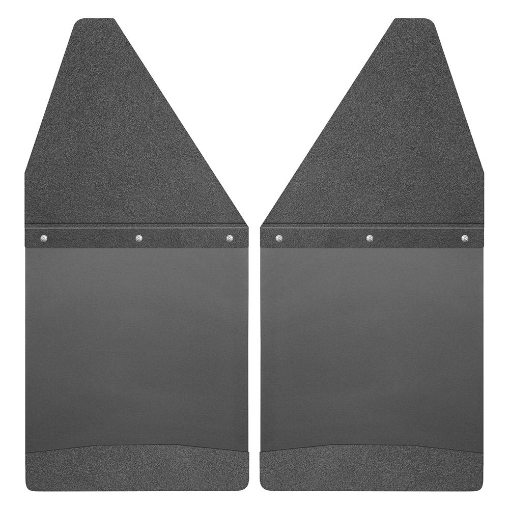 Garde-Boues Kick Back 12" Large Noir Silv/Sier 1500 99-20 - Récréashop