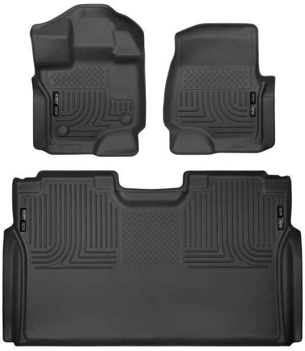 Weatherbeater Tapis Av/Arr Noir F-150 SuperCC 15-12 - Récréashop