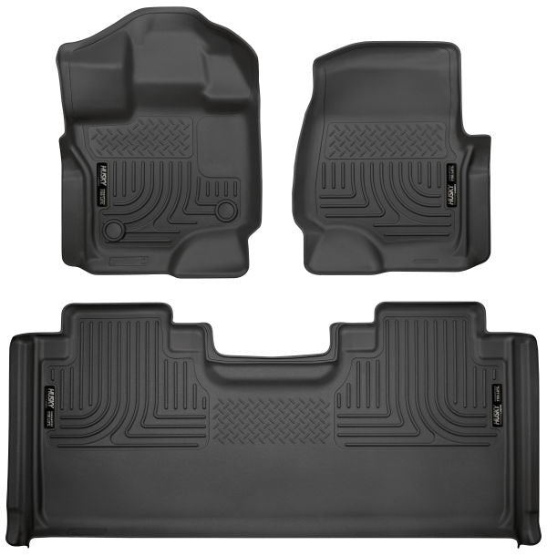 Weatherbeater Tapis Av/Arr Noir Ford F-150 SC 15-21 - Récréashop