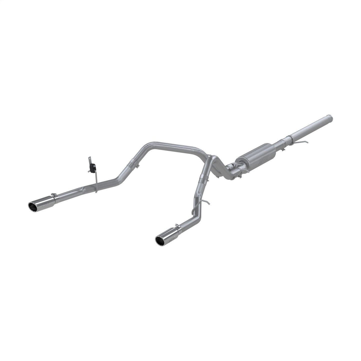 T409 SS 3"CatBackDualSplitRr 1500 Silv/Sierra4.3L,5.3L 14-18 - Récréashop