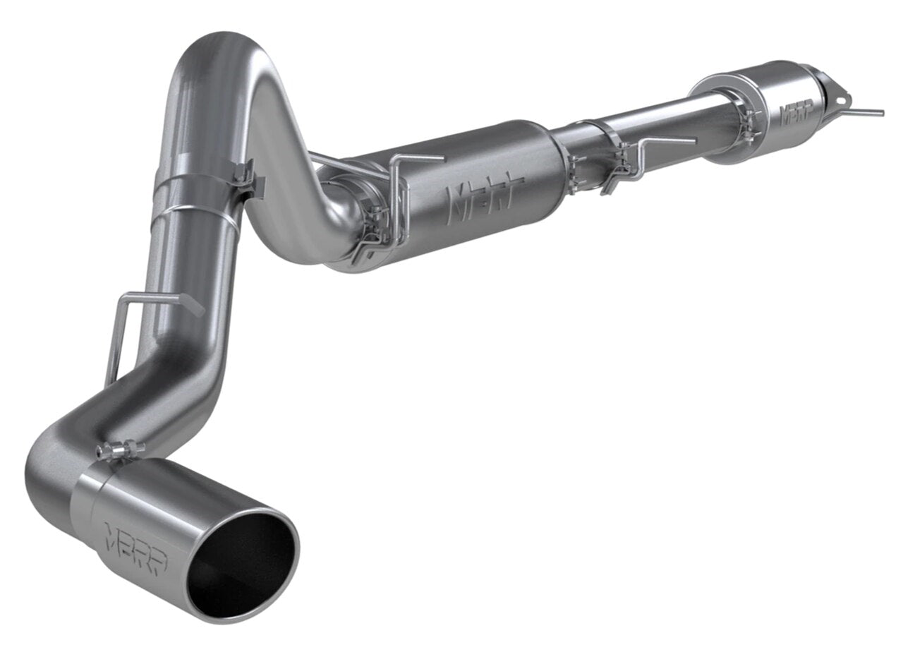 AlumSt4"CatBackSingleSideExit Silv/Sier2500/3500HD6.6L 20-21 - Récréashop