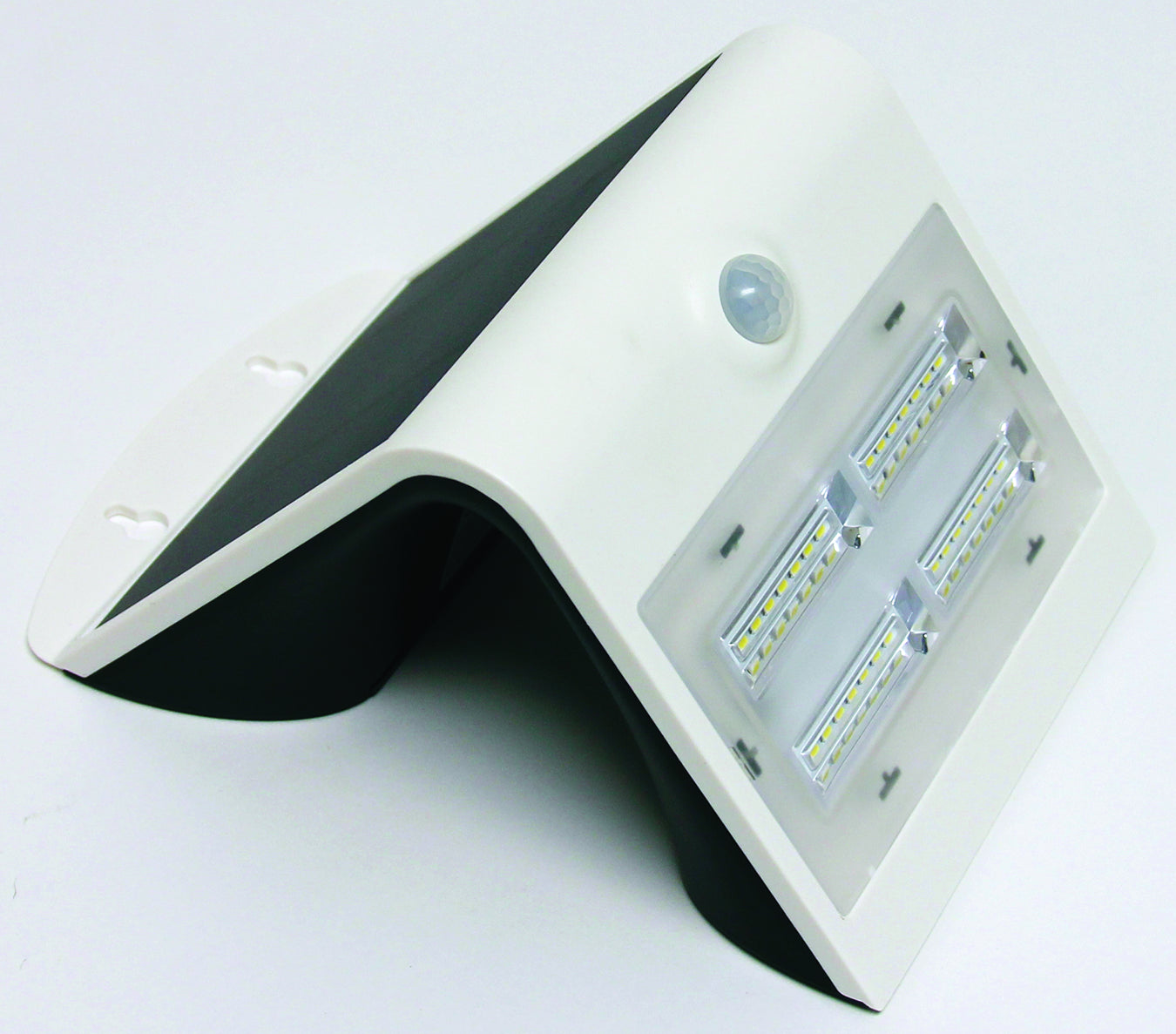 LAMPE SOLAIRE MURALE BLANCHE 3W - Récréashop