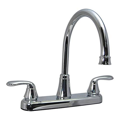 ROBINET CUISINE 8"2LEVIERS CHR - Récréashop