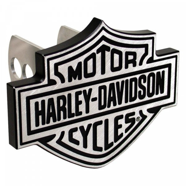 Harley Brushed Hitch Cover - Récréashop