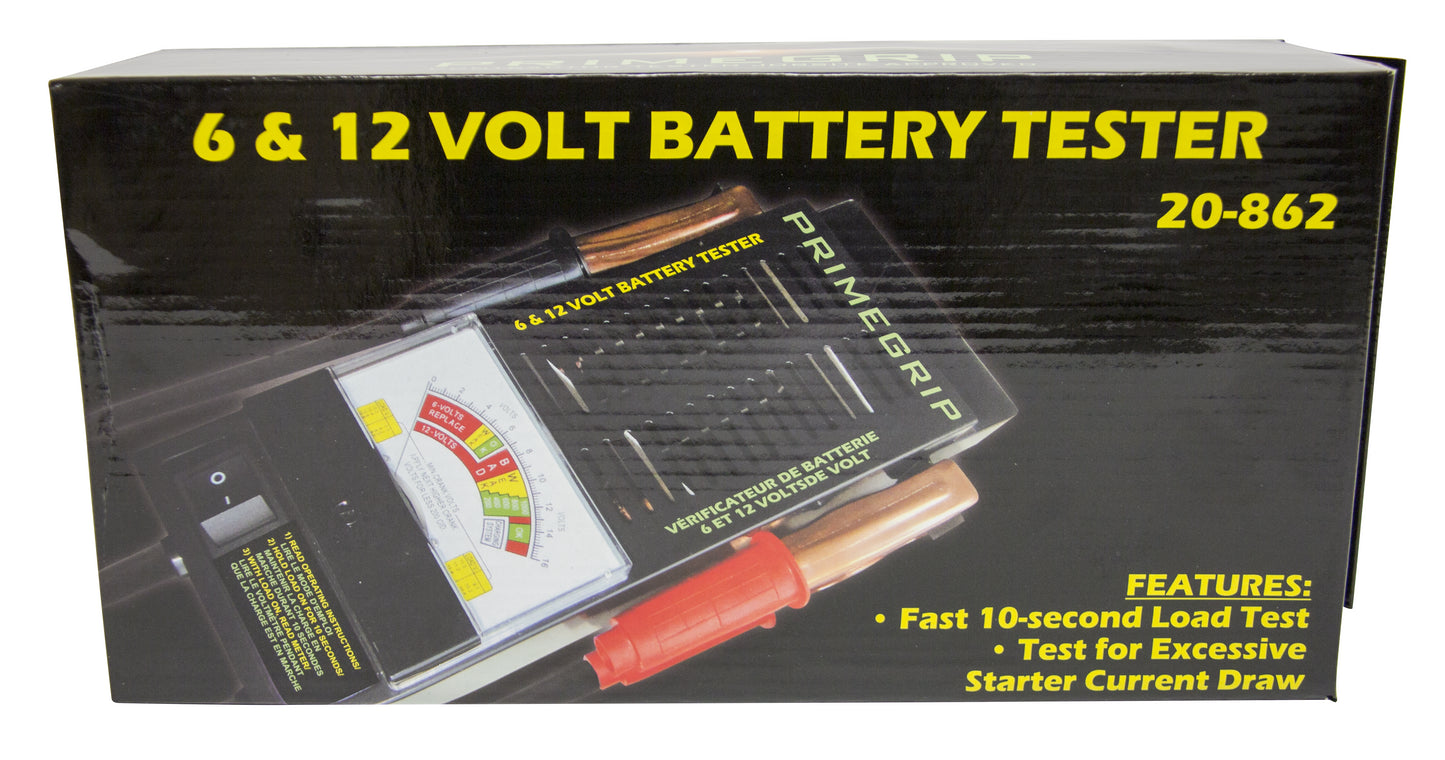 VERIFICATEUR DE BATTERIES 6/12 - Récréashop