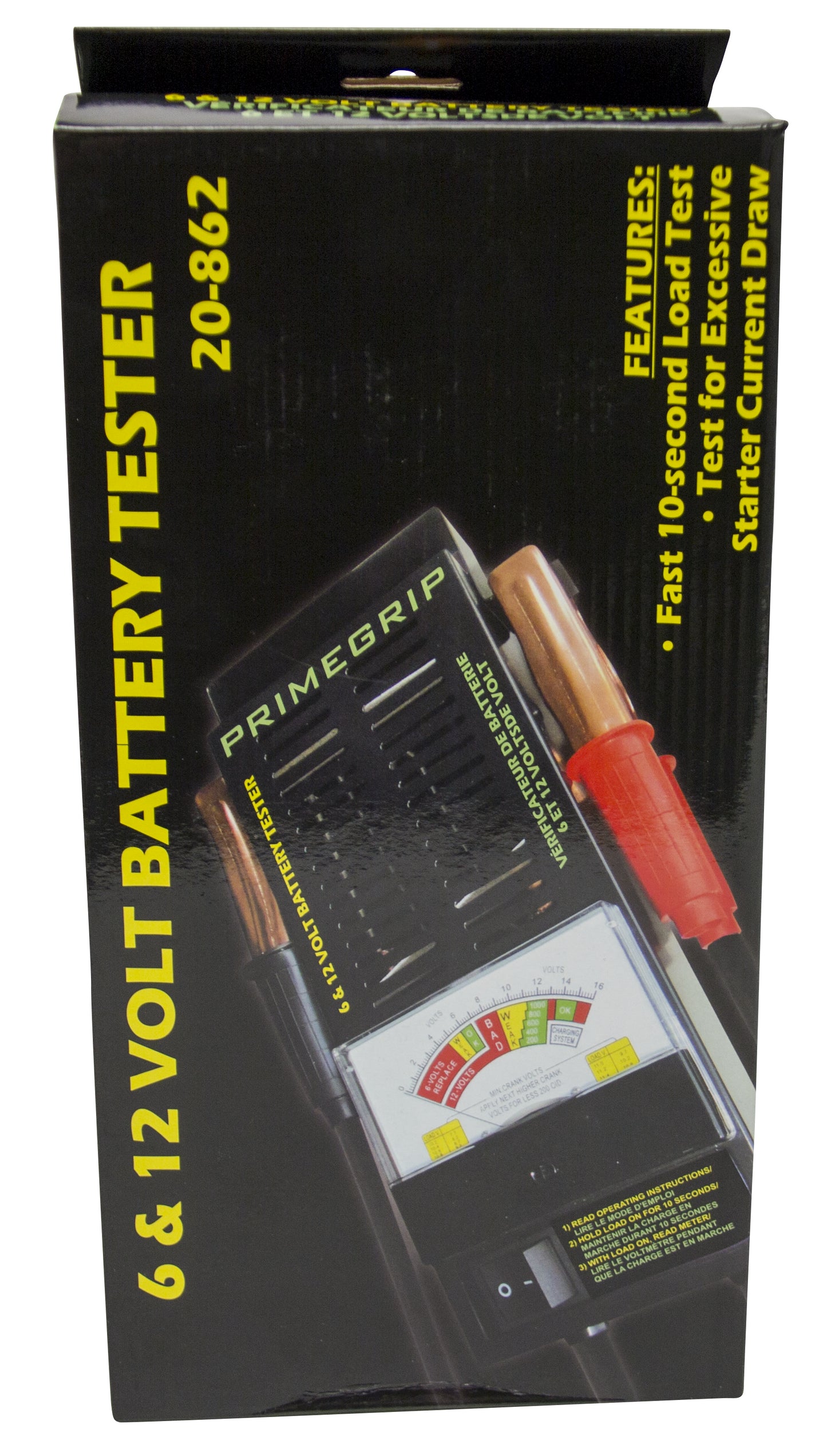 VERIFICATEUR DE BATTERIES 6/12 - Récréashop