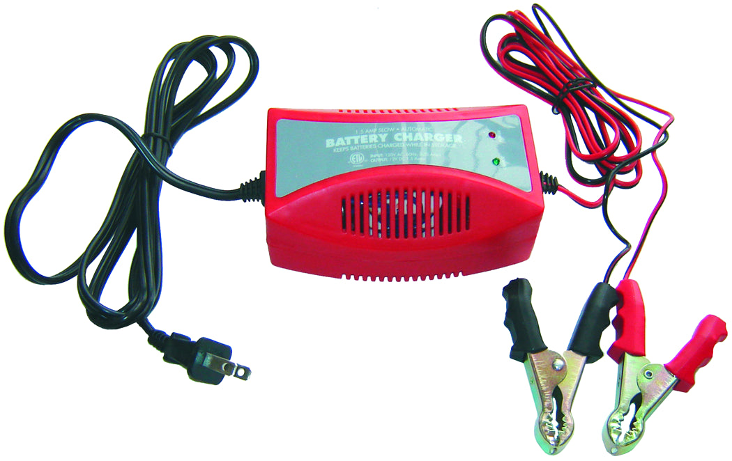 CHARGEUR DE BATTERIE 1.5AMP 12