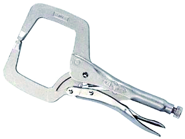 C Clap Locking Pliers 6" Face Clap, 6 Pcs Locking C Clap, Pocket Hole Clap For Woodworking