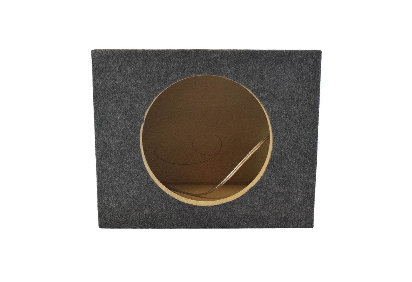 Boite caisson de basses 1 x 12" scellé 1.0cf avec cable