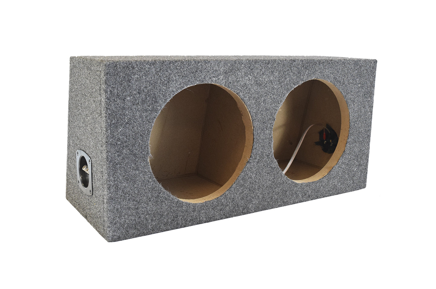 Boite caisson de basses 2 x 12" scellé 2.0cf avec cable - Récréashop