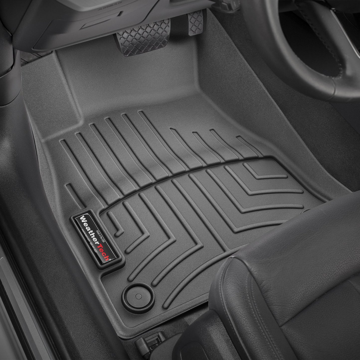 Tapis Avant Noir Audi A4 17-19 - Récréashop