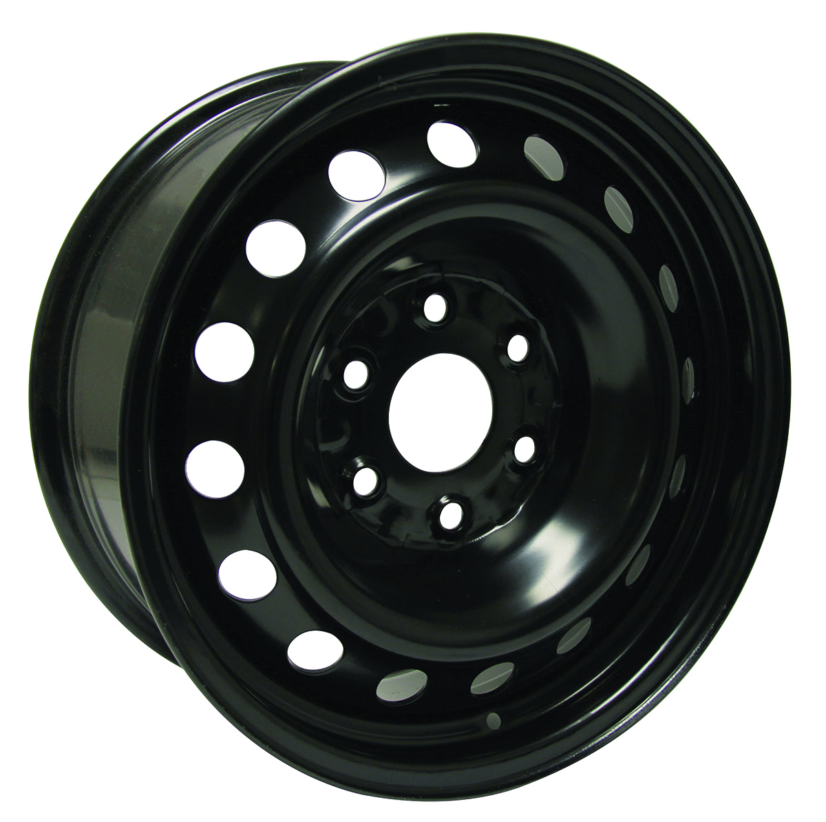 Roue d'acier 17x7.5 6x139.7 ET30 CB78.1 Noir - Récréashop