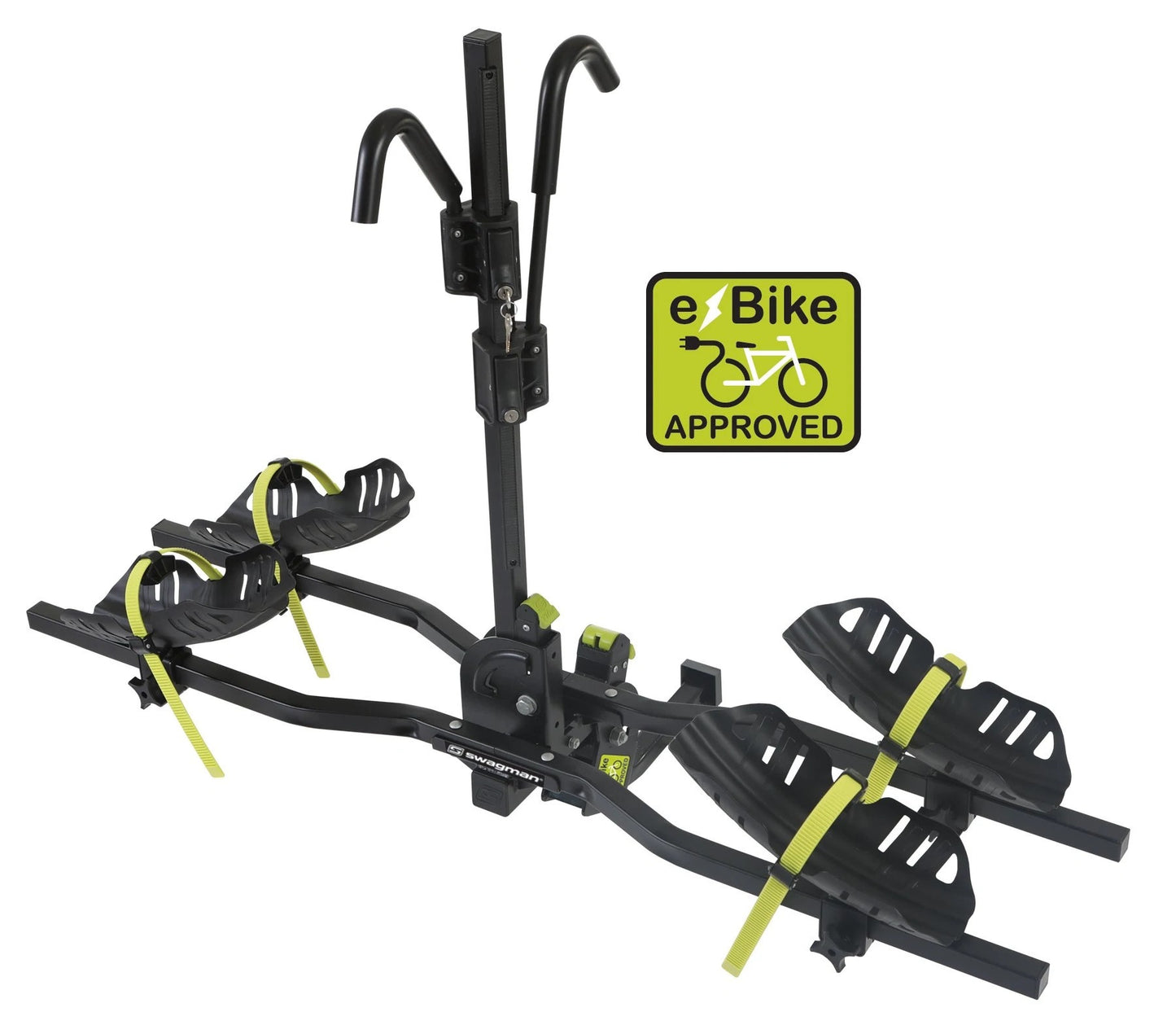 Porte-vélos pour attelage approuvé eBike - Swagman Current 64678 - Récréashop