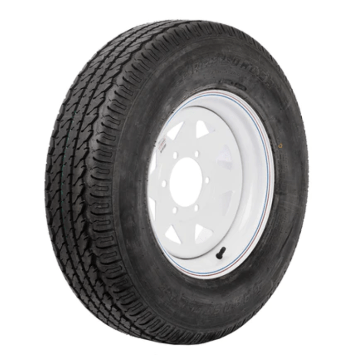 P/J 225/75R15 8 PLIS 6 TROUS BLANC
