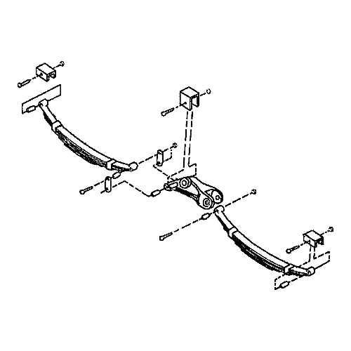 3.5-6K TANDEM AXLE DOUBLE EYE - Récréashop