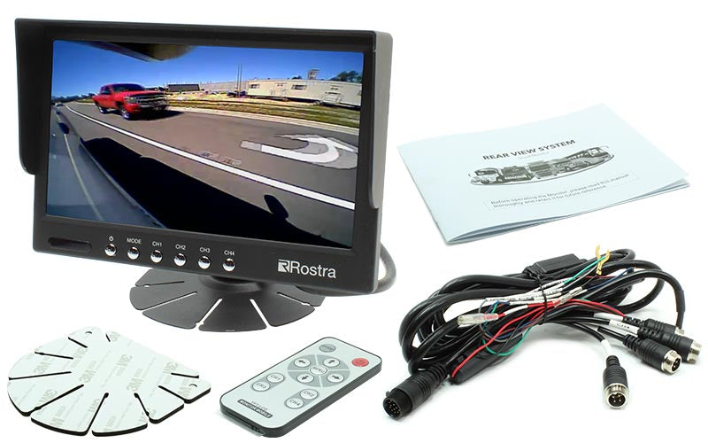 Ens.Camera Ir et Moniteur HD 7" Quad View - Récréashop