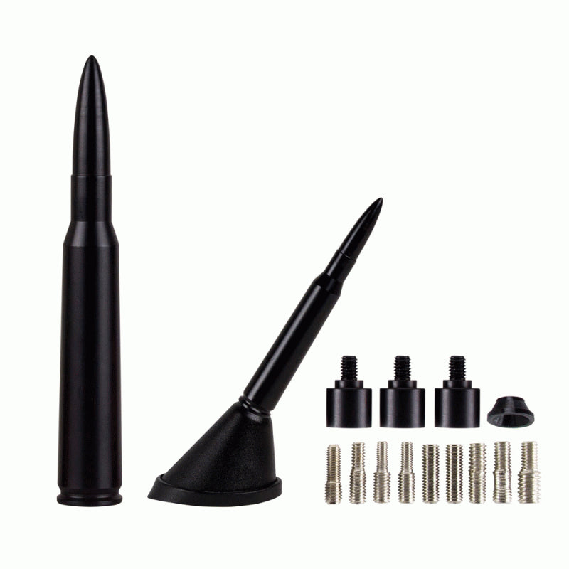 ANTENNE REPLIQUE DE BALLE .50 5.5" NOIRE