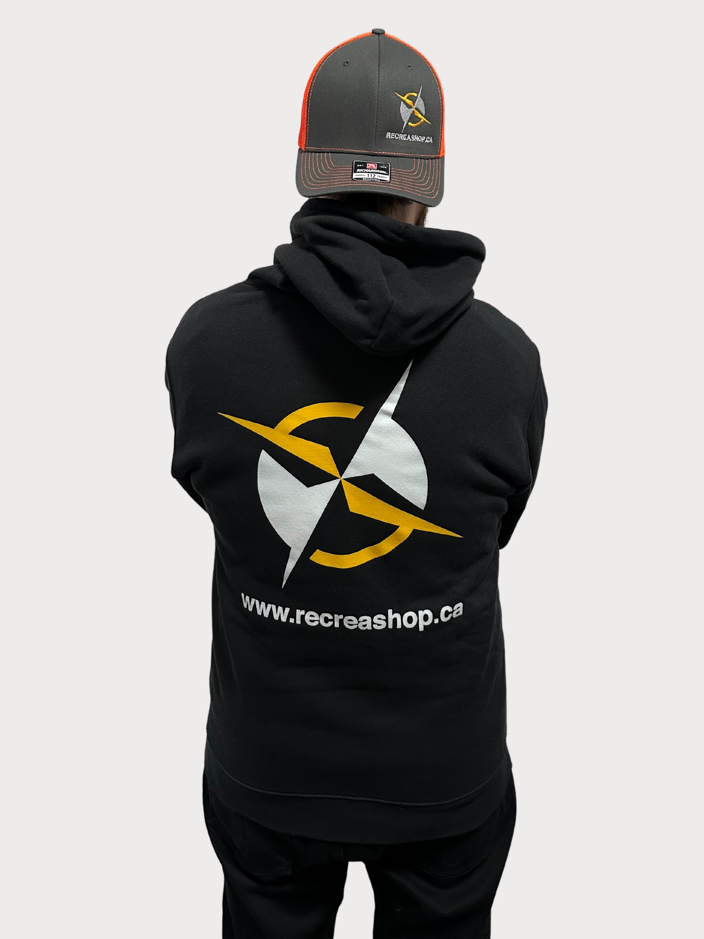 Hoodie RecreaShop Noir - Récréashop