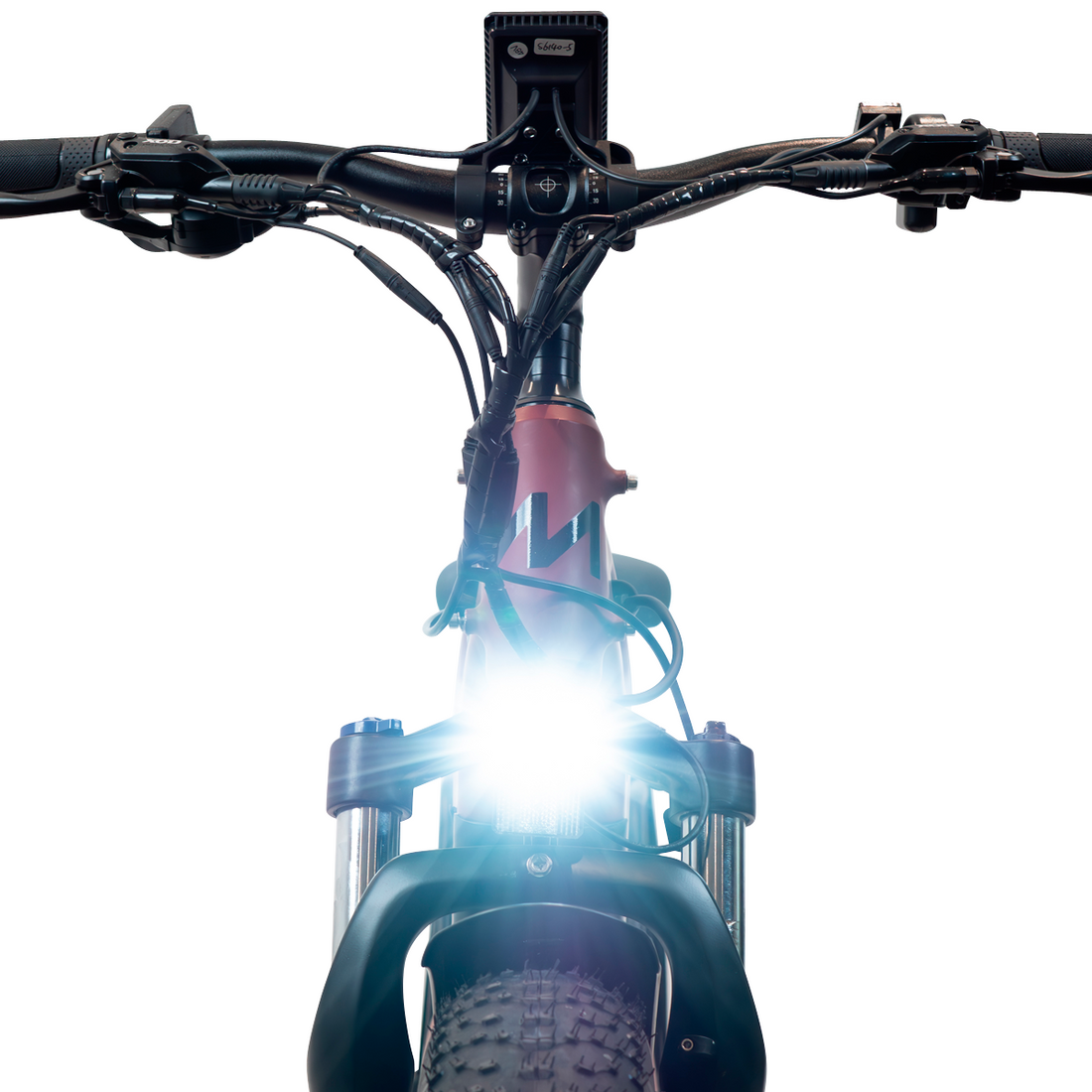 Vélo électrique de ville à enjambement bas FAT BRONTE 2024
