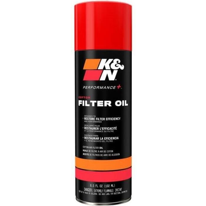 K&N - Huile pour Filtre à Air 12,25oz - Récréashop