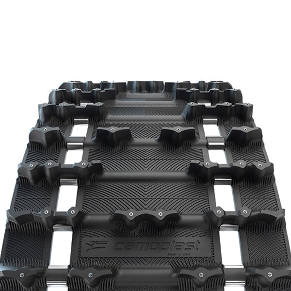 Chenille Camso ICE Attak XT pour motoneige (sentier, cloutée)