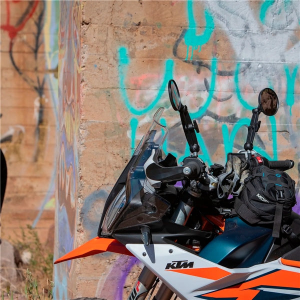 DoubleTake Mirror Miroir Dual Sport avec bras 4.7" de long - Récréashop