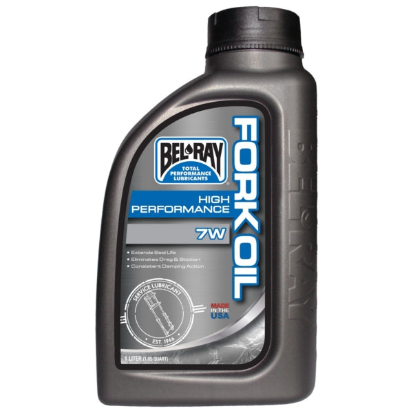 Bel-Ray Huile High Performance pour fourche 7W - RecreaShop