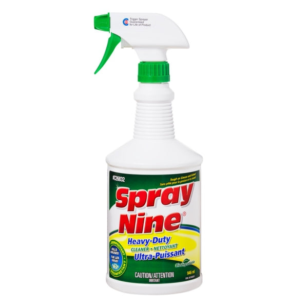 Spray Nine Nettoyant/dégraissant/désinfectant 946 ml - RecreaShop