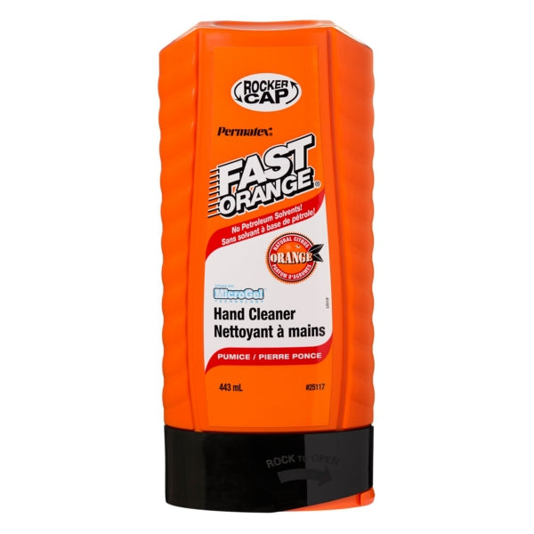 Permatex Nettoyant à mains lotion pierre ponce - Fast Orange 443 ml - RecreaShop
