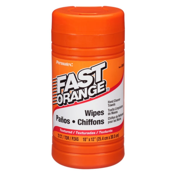 Permatex Lingettes nettoyantes pour les mains Fast Orange 72 - RecreaShop