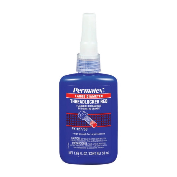 Permatex Bloqueur de filets rouge haute température/grande force Gel - RecreaShop