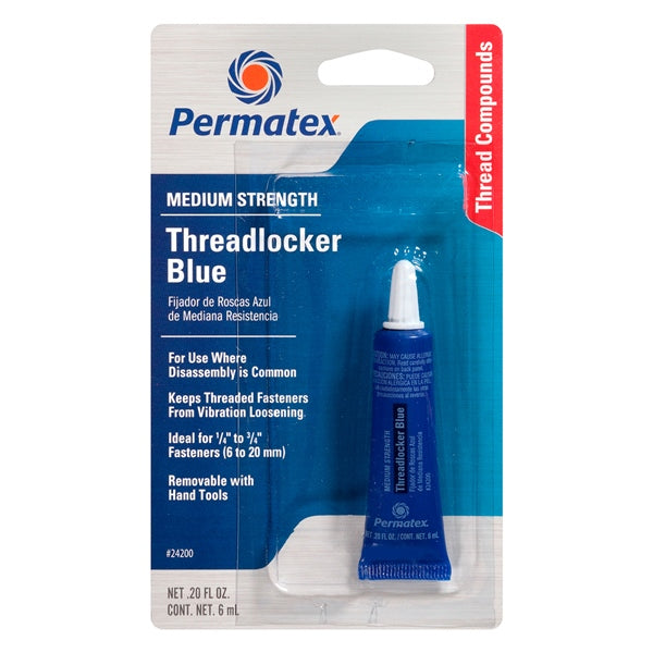 Permatex Bloqueur de filets bleu puissant amovible Liquide - RecreaShop