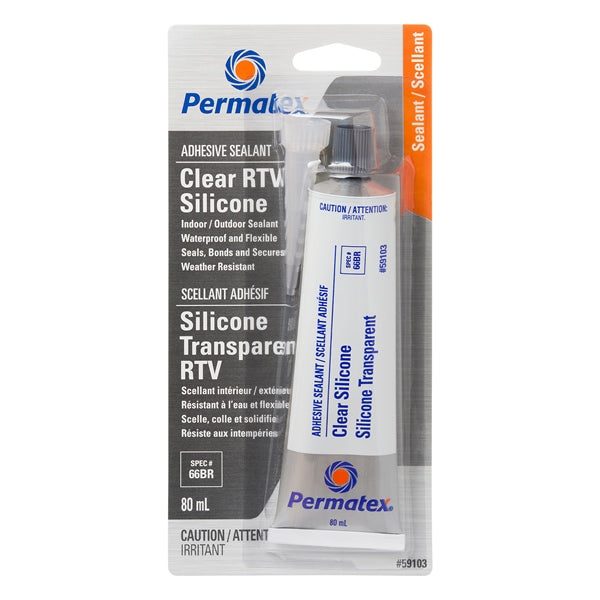 Permatex Scellant adhésif RTV Transparent - RecreaShop