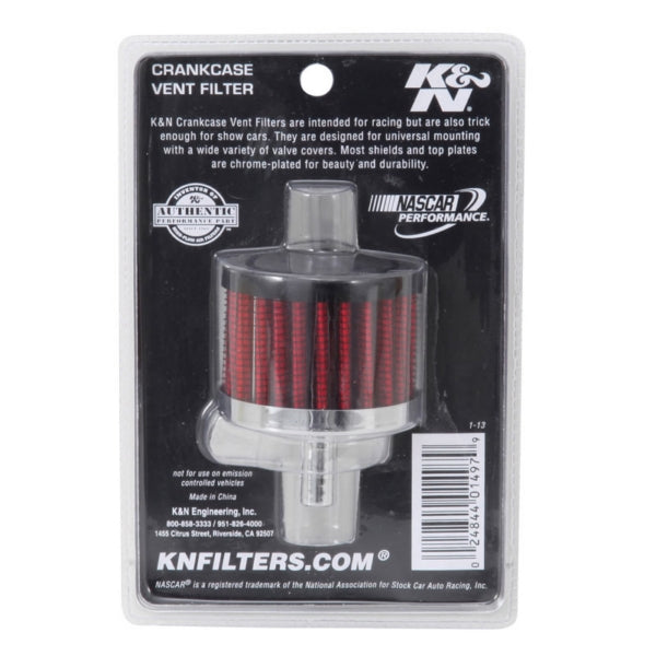 K&N Filtre monopièce à base d’acier