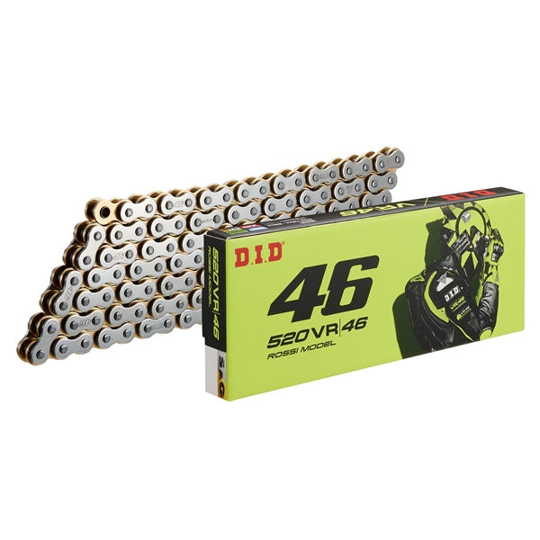 D.I.D Chaîne - 520VR46 Chaîne Route Racing - RecreaShop