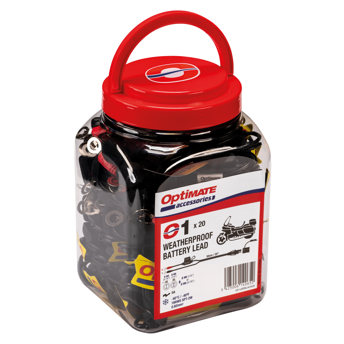 OPTIMATE O-01 Battery Lead Qty 1 - Récréashop