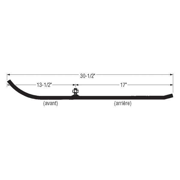 Kimpex Lisse d’usure standard ARCTIC CAT