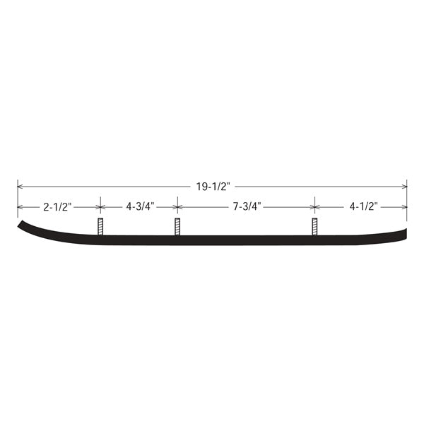 Kimpex Lisse d’usure standard SKI-DOO