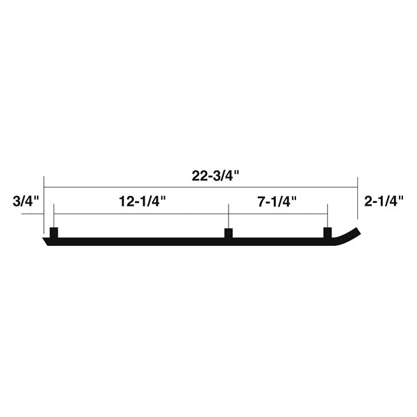 Kimpex Lisse d’usure standard KAWASAKI/SNO-JET, YAMAHA