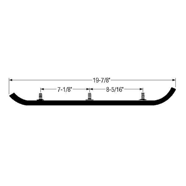 Kimpex Lisse d’usure standard KAWASAKI/SNO-JET, YAMAHA