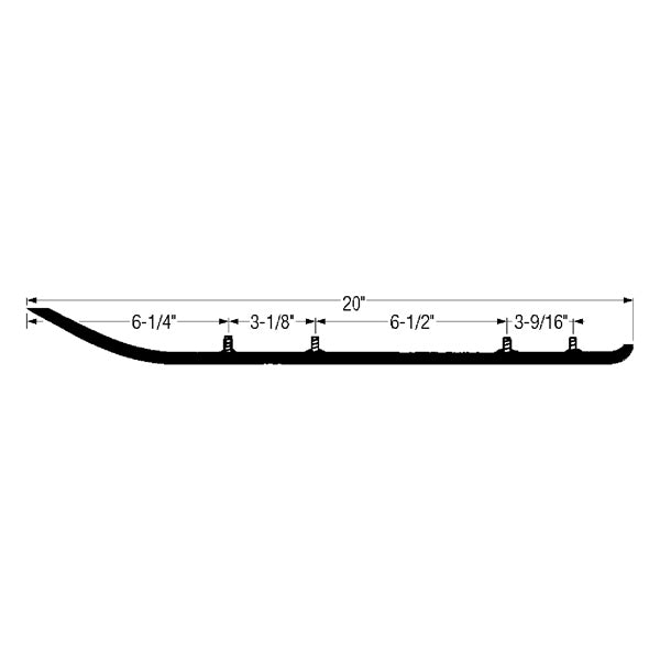Kimpex Lisse d’usure standard YAMAHA