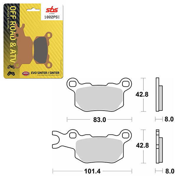 SBS EVO SINTER BRAKE PAD (6451002100)