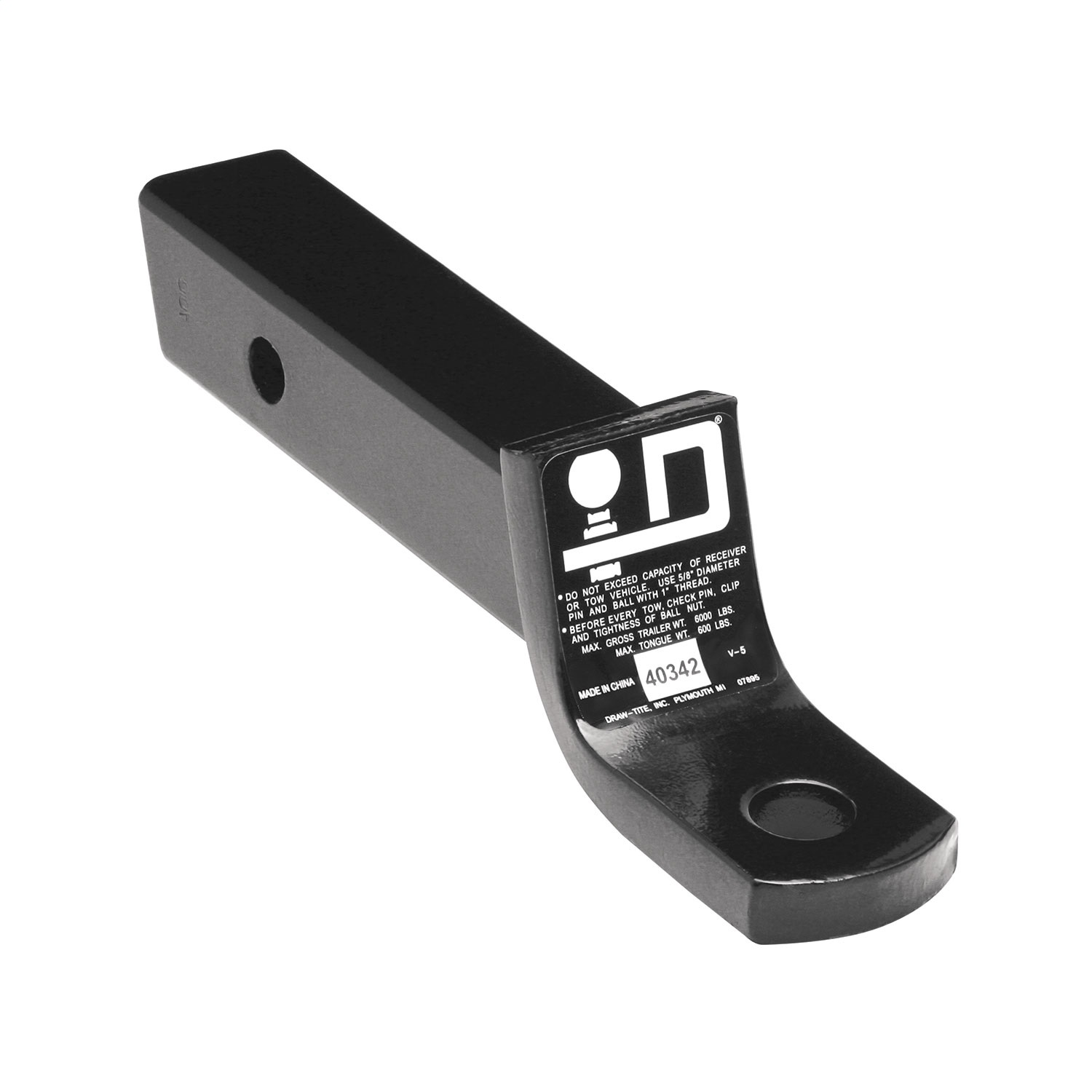 BARRE DE TIR 2"x2" DROP 2" 7500lb - Récréashop